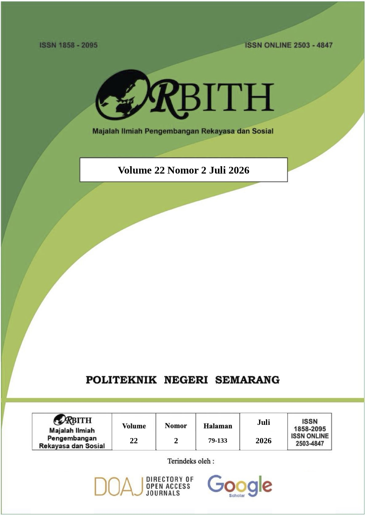 					View Vol. 22 No. 2 (2026): Juli 2026
				